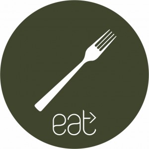 Naklejka "widelec eat"