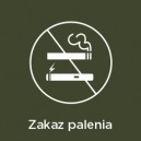 Naklejka zakaz palenia