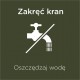 Naklejka "zakręć kran" 