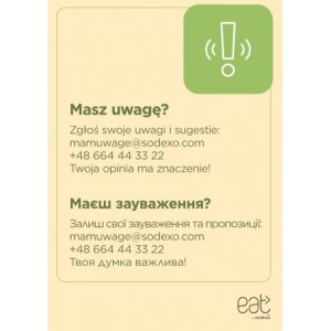 Plakat A4 Masz uwagę? UA
