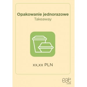 Ulotka A5 dwustronna Opakowania jednorazowe EN