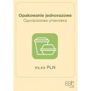 Ulotka A6 dwustronna Opakowania jednorazowe UA