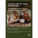 Plakat A4 Używamy tylko jaj z chowu bezklatkowego UA