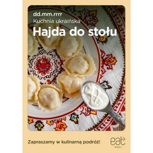 Plakat A4 Kuchnia ukraińska