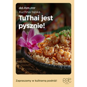 Plakat A4 Kuchnia tajska
