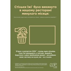 Plakat A1 Zero Waste UA