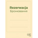 Ulotka A5 Rezerwacja UA