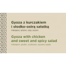 Winietka Gyoza z kurczakiem i słodko-ostrą sałatką
