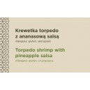 Winietka Krewetka torpedo z ananasową salsą