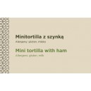 Winietka Minitortilla z szynką 