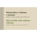Winietka Minitortilla z rillettes z łososia