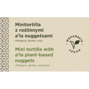 REF_Winietka Minitortilla z roślinnymi a'la nuggetsami