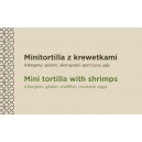 Winietka Minitortilla z krewetkami
