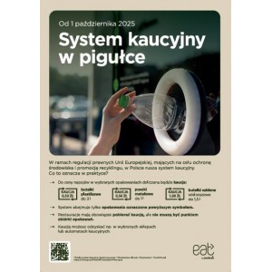 Plakat A4 System kaucyjny w pigułce
