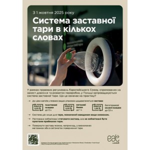 Plakat A4 System kaucyjny w pigułce UA