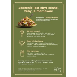 Plakat A1 3 Proste Zasady PL