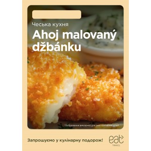 Plakat A1 zmywalny Kuchnia czeska potrawa UA