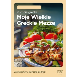 Plakat A4 zmywalny Kuchnia grecka potrawa 