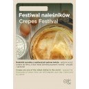 Plakat A4 zmywalny Festiwal naleśnik&oacute;w ENG