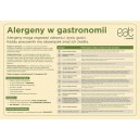 BHP-plakat A3 Alergeny w gastronomii
