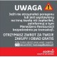 Naklejka paragon 8,5 x 8,5 cm