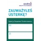 Naklejka zauważyłeś usterkę (Sodexo)
