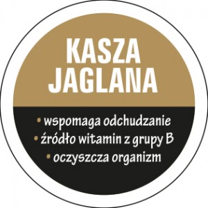 Naklejka kasza jaglana
