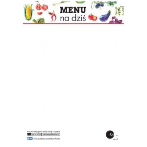 Naddruk menu na dziś warzywa be...by Sodexo