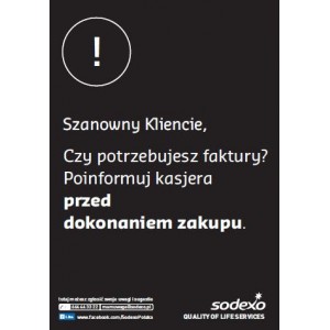 Ulotka A6 Faktura