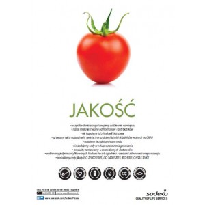 Plakat A4 Jakość Pomidor