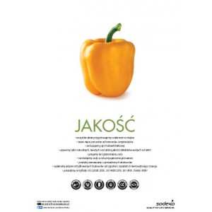Plakat B1 Jakość Papryka