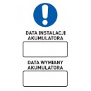 Naklejki Data-akumulatory