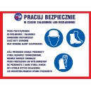 Naklejki Bezpieczeństwo załadunek