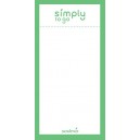 Naklejki "Simply to go zielone" na rolkach