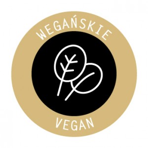 Naklejki "Wegańskie/Vegan" eat