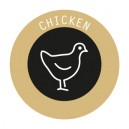 Naklejki "Chicken" eat