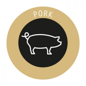 Naklejki "Pork" eat