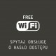 Naklejki "WiFi" eat