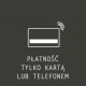 Naklejki "Płatność kartą lub telefonem" eat