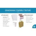 Tabliczka "Opakowania z papieru i tektury" 
