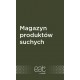 Naklejka produkty suche