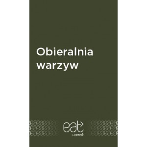 Naklejka obieralnia warzyw