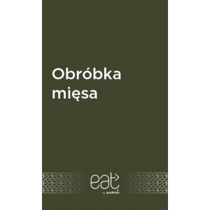 Naklejka obróbka mięsa