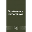 Naklejka opakowania jednorazowe