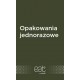 Naklejka opakowania jednorazowe