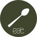 Naklejka "łyżka eat"